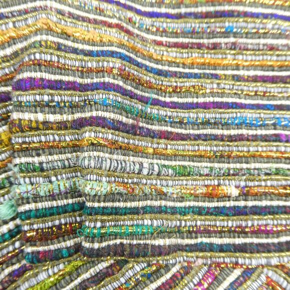 Loeffler Randall Dress 8 Metallic Tweed Silk Ladder Back - Picture 13 of 14